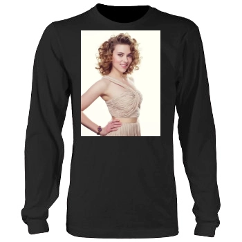 Scarlett Johansson Men's Heavy Long Sleeve TShirt