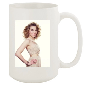 Scarlett Johansson 15oz White Mug