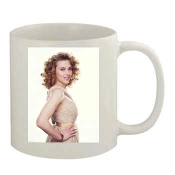 Scarlett Johansson 11oz White Mug