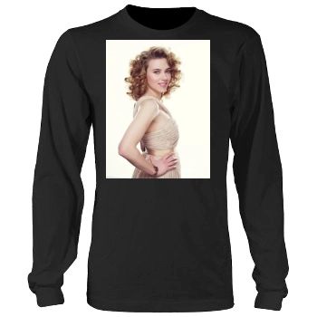 Scarlett Johansson Men's Heavy Long Sleeve TShirt