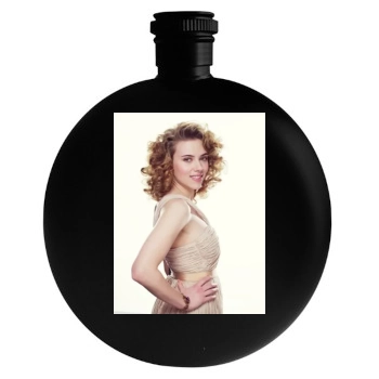 Scarlett Johansson Round Flask