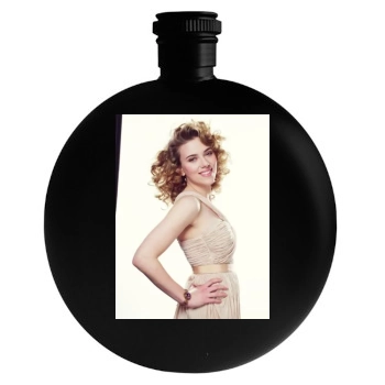 Scarlett Johansson Round Flask