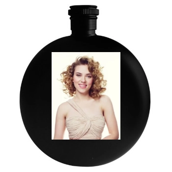 Scarlett Johansson Round Flask