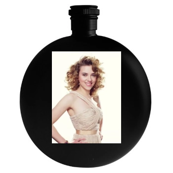 Scarlett Johansson Round Flask