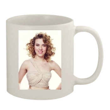 Scarlett Johansson 11oz White Mug