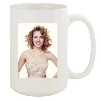 Scarlett Johansson 15oz White Mug