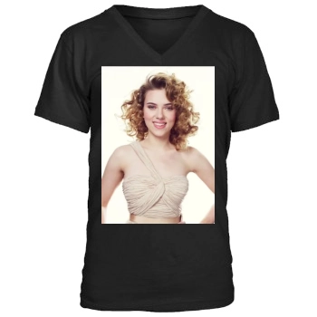 Scarlett Johansson Men's V-Neck T-Shirt