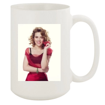 Scarlett Johansson 15oz White Mug