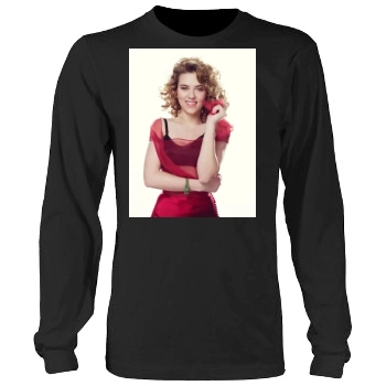 Scarlett Johansson Men's Heavy Long Sleeve TShirt