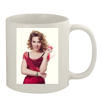 Scarlett Johansson 11oz White Mug