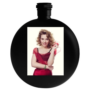 Scarlett Johansson Round Flask