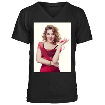 Scarlett Johansson Men's V-Neck T-Shirt