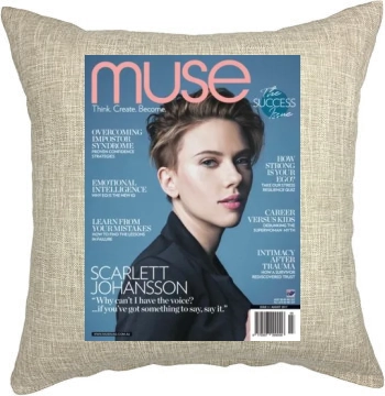 Scarlett Johansson Pillow