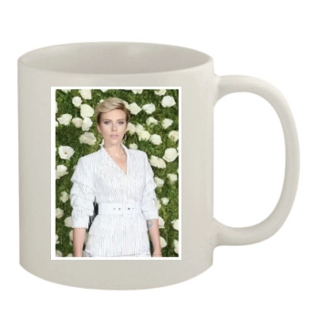 Scarlett Johansson 11oz White Mug