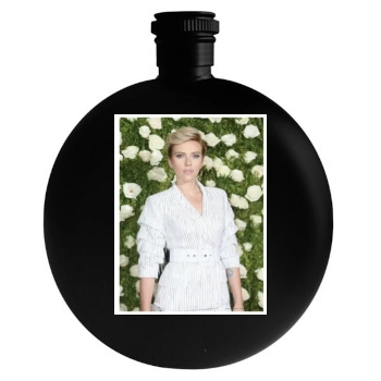 Scarlett Johansson Round Flask