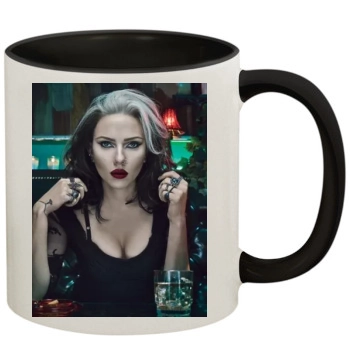 Scarlett Johansson 11oz Colored Inner & Handle Mug