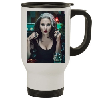 Scarlett Johansson Stainless Steel Travel Mug