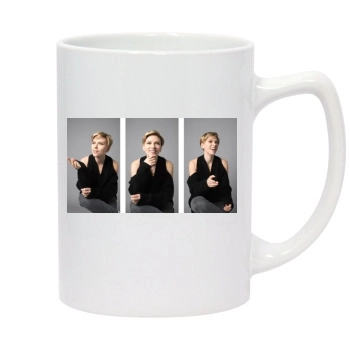 Scarlett Johansson 14oz White Statesman Mug