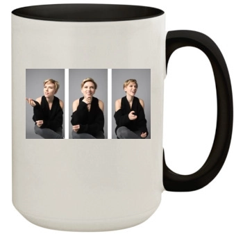 Scarlett Johansson 15oz Colored Inner & Handle Mug