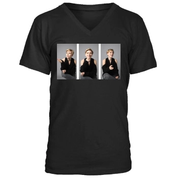 Scarlett Johansson Men's V-Neck T-Shirt