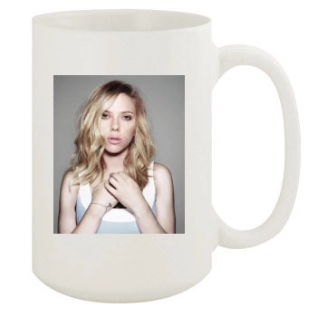 Scarlett Johansson 15oz White Mug