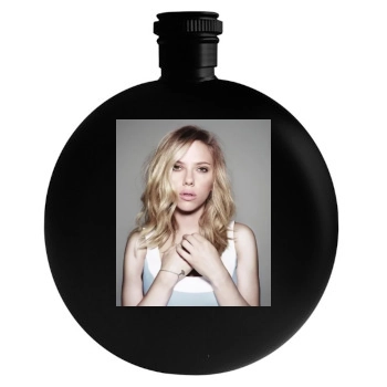 Scarlett Johansson Round Flask