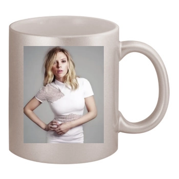 Scarlett Johansson 11oz Metallic Silver Mug