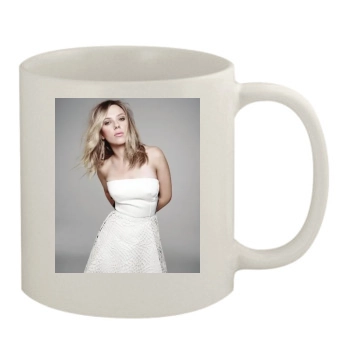 Scarlett Johansson 11oz White Mug