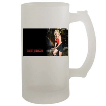 Scarlett Johansson 16oz Frosted Beer Stein