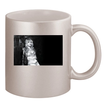 Scarlett Johansson 11oz Metallic Silver Mug