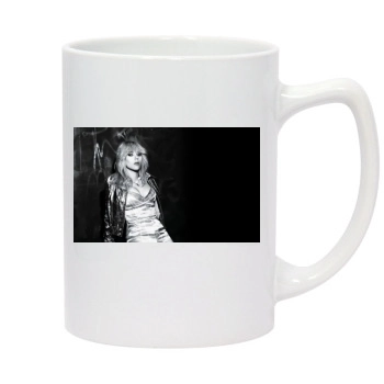 Scarlett Johansson 14oz White Statesman Mug