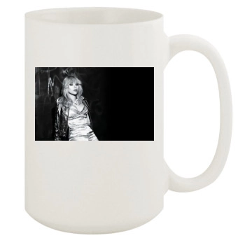 Scarlett Johansson 15oz White Mug