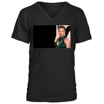 Scarlett Johansson Men's V-Neck T-Shirt