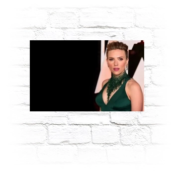 Scarlett Johansson Metal Wall Art