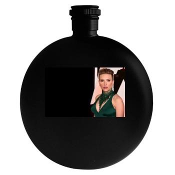 Scarlett Johansson Round Flask