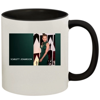 Scarlett Johansson 11oz Colored Inner & Handle Mug