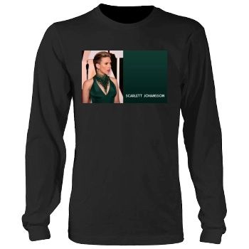 Scarlett Johansson Men's Heavy Long Sleeve TShirt