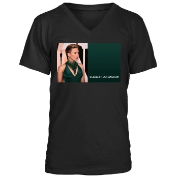 Scarlett Johansson Men's V-Neck T-Shirt