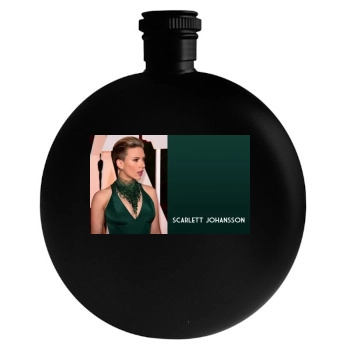 Scarlett Johansson Round Flask