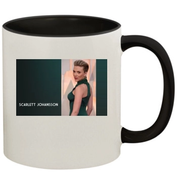 Scarlett Johansson 11oz Colored Inner & Handle Mug