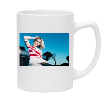 Scarlett Johansson 14oz White Statesman Mug