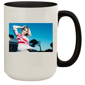 Scarlett Johansson 15oz Colored Inner & Handle Mug