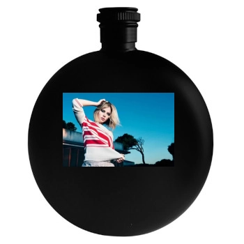 Scarlett Johansson Round Flask