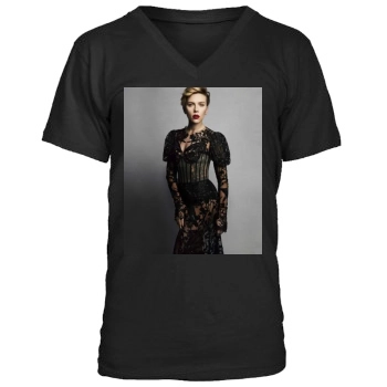 Scarlett Johansson Men's V-Neck T-Shirt