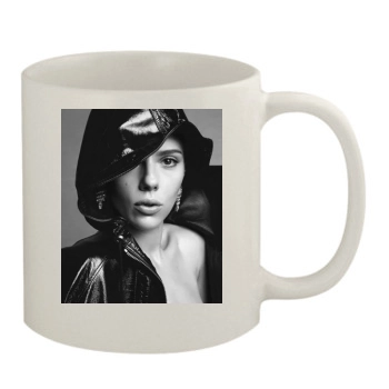 Scarlett Johansson 11oz White Mug