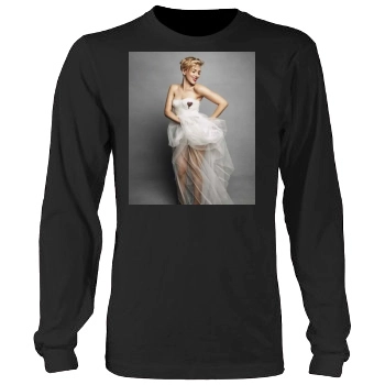 Scarlett Johansson Men's Heavy Long Sleeve TShirt