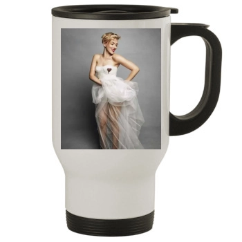 Scarlett Johansson Stainless Steel Travel Mug