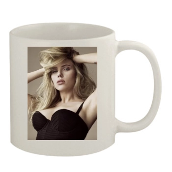 Scarlett Johansson 11oz White Mug