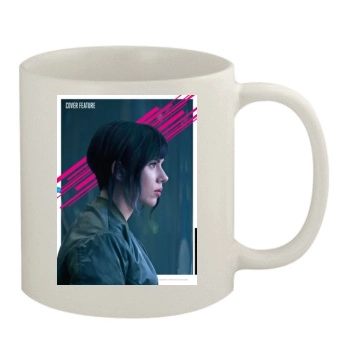 Scarlett Johansson 11oz White Mug