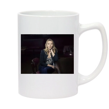 Scarlett Johansson 14oz White Statesman Mug